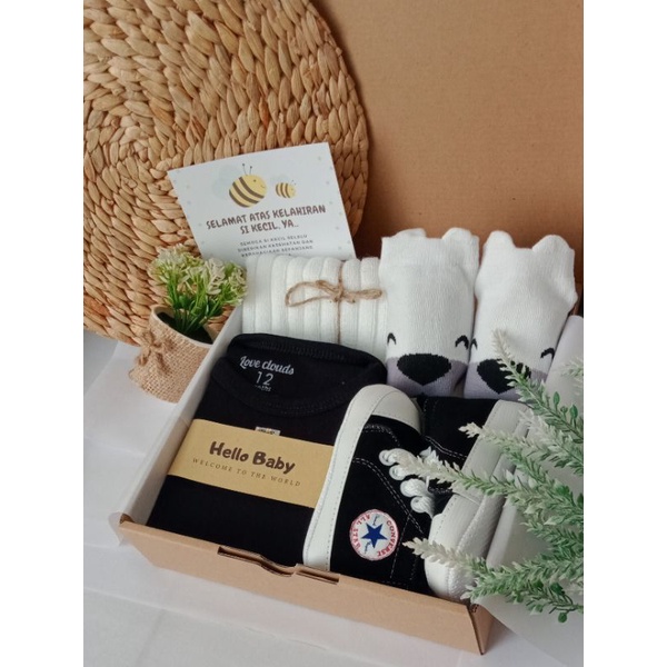 Baby Hampers 2/ Kado Lahiran/ Kado Bayi-H2-Hitam