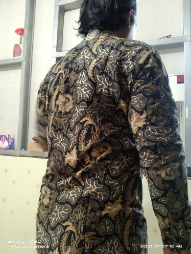 Batik Slim Fit Batik Premium Kemeja Baju Batik Pria Lengan Panjang Slimfit Modern Rajata