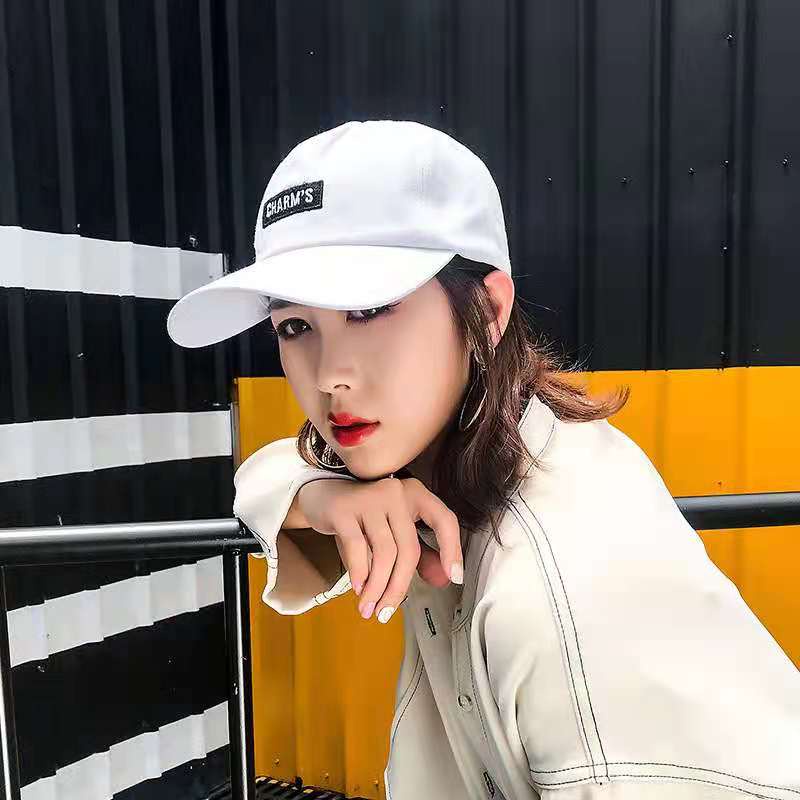 Topi Baseball Bordir Tulisan Charm's Fashion Gaya Korea Untuk Wanita Dan Pria Import