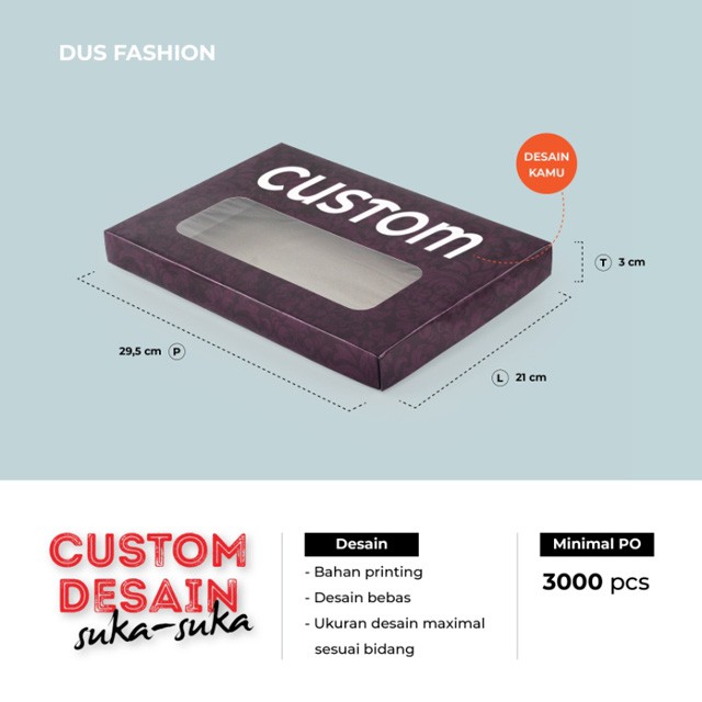 

Dus Busana 29.5 x 21 x 3 cm CST 573