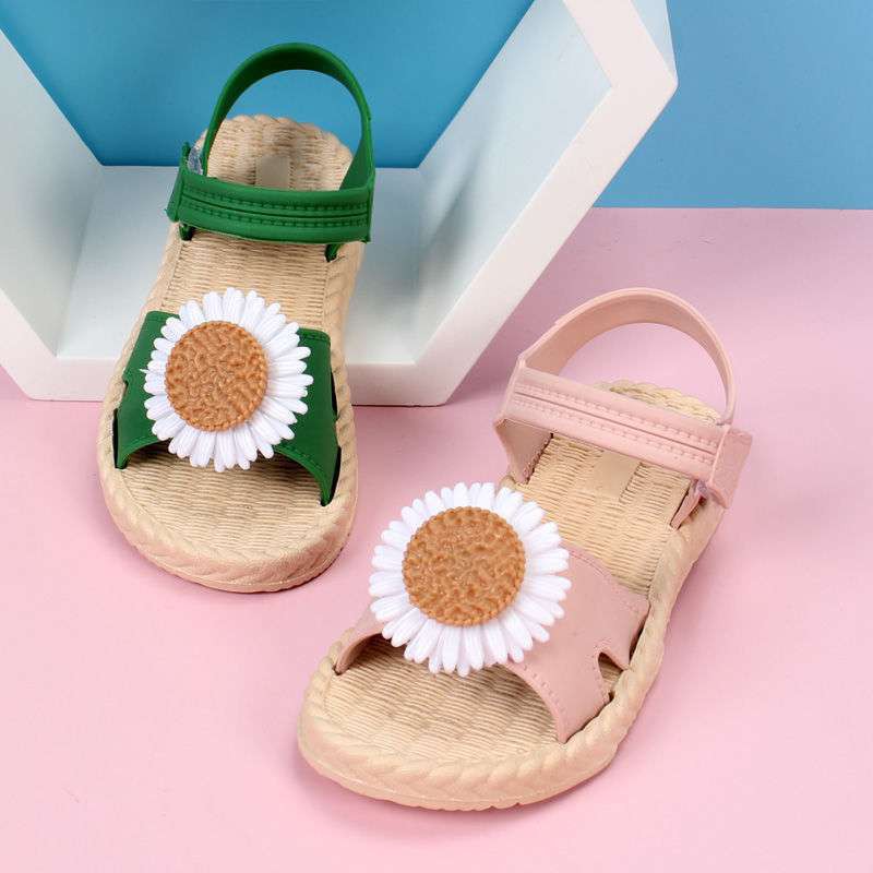 LittleAaron BRIGHTSUN A33-8 Sandal Anak Perempuan Bahan Karet Model Lucu 3-8 Tahun Import Sport Termurah Sendal Bayi Anak Cewek Cowok