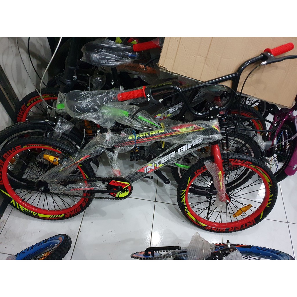 Jual Sepeda BMX 20 inch Interbike Inter bike Ban JUMBO PROMO Indonesia