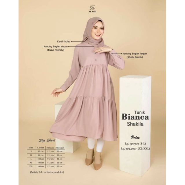 BIANCA TUNIK by Ar Rafi