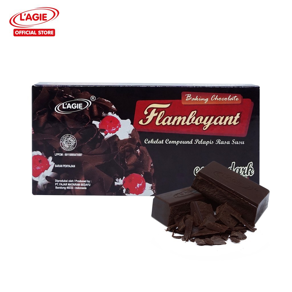 

Lagie Flamboyant Coklat Blok 250 Gr Extra Dark