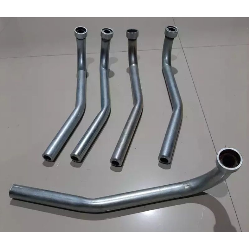 leher knalpot standart karisma supra x 125 sambungan header knalpot supra x 125 batman karisma terla