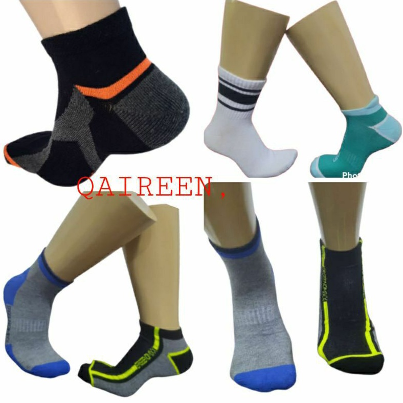 KAOS KAKI SPORT MURAH,PENDEK,SEMATAKAKI,SEBETIS,