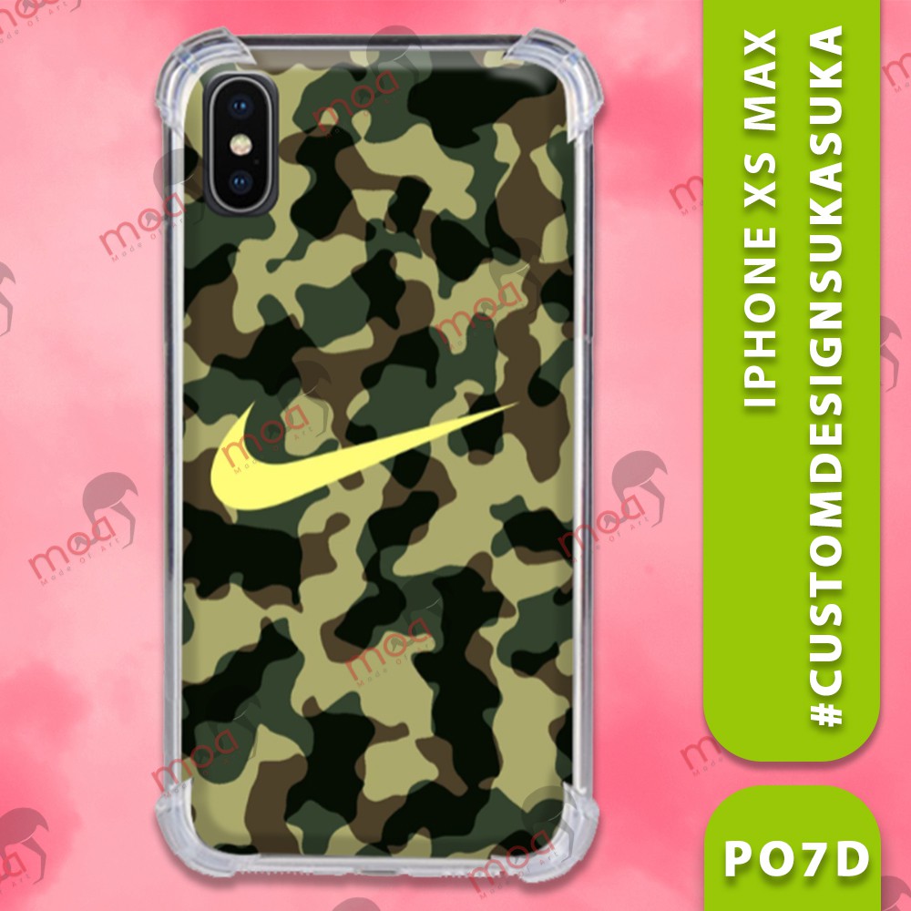 Custom Casing Handphone Sarung HP Premium Case Anti Crack Apple iPhone XS MAX Artisan Kekinian Mewah
