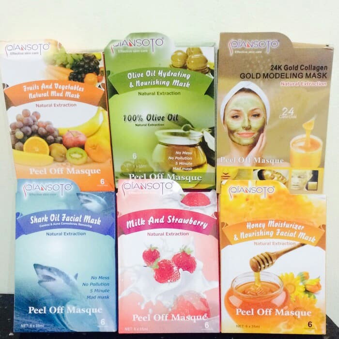 Qiansoto Masker Wajah jual per Box