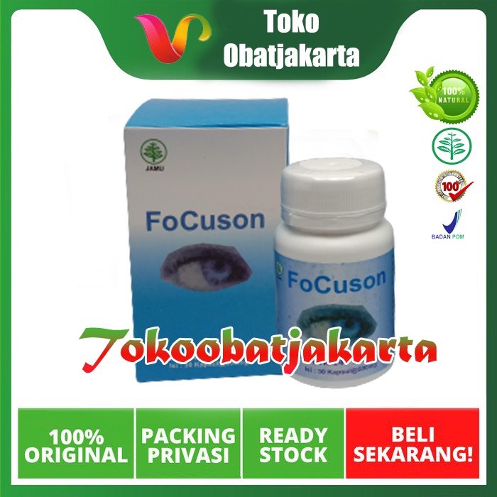 Focuson Original - Obat Mata Minus Focuson Topviz Top Viz Topvis Asli