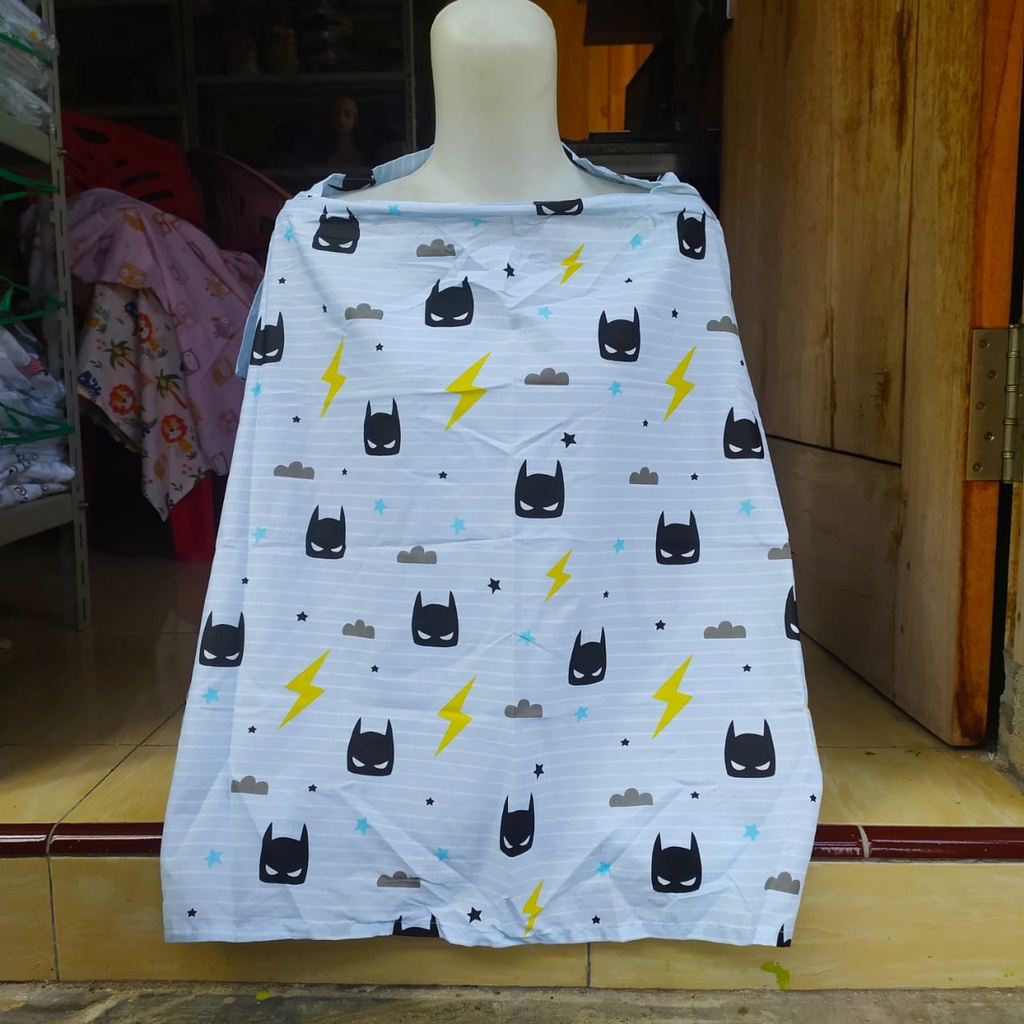 [ BISA BAYAR DITEMPAT ] Apron Menyusui Cover Nursing Wear Apron Melingkar New Motif Karakter Terlaris