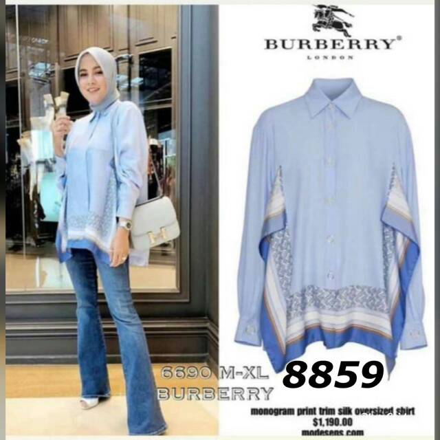 Kemeja Burberry Olla Ramlan