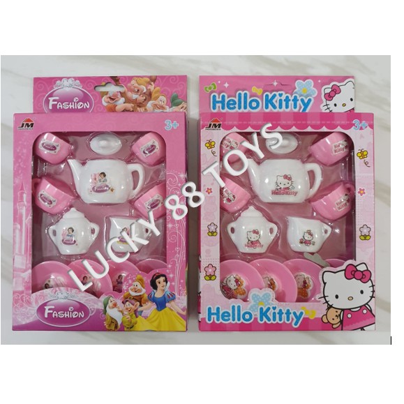 Lucky88toys ⭐⭐⭐⭐⭐TEA SET HELLO KITTY PRINCESS MAINAN ANAK CEWEK