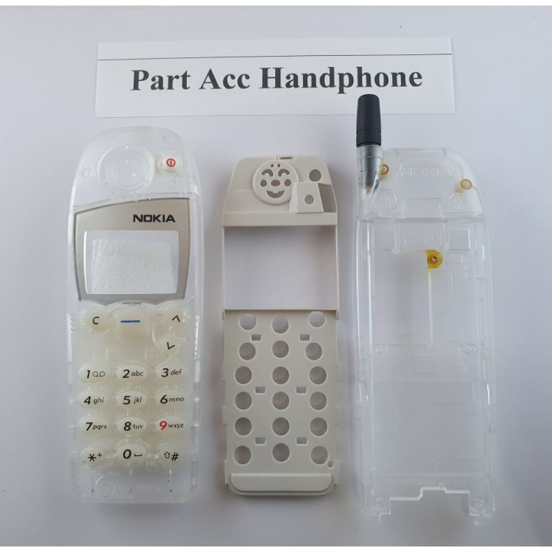 casing nokia 5110 5110i transparan fullset
