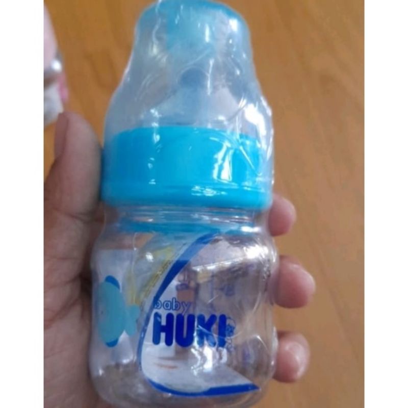 BOTOL SUSU BAYI HUKI MINI 60ml-BOTOL SUSU BAYI NEWBORN-BOTOL SUSU MURAH BPA FREE-DOT