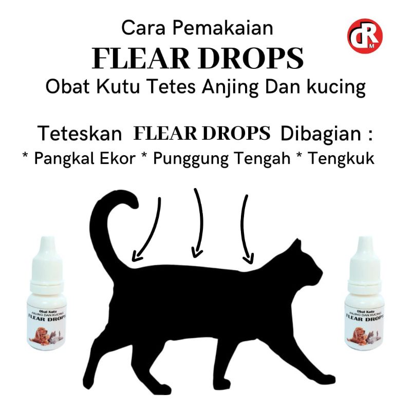 Obat Kutu Anjing Kutu Kucing Flea Tick Ampuh Bergaransi Flear Drops