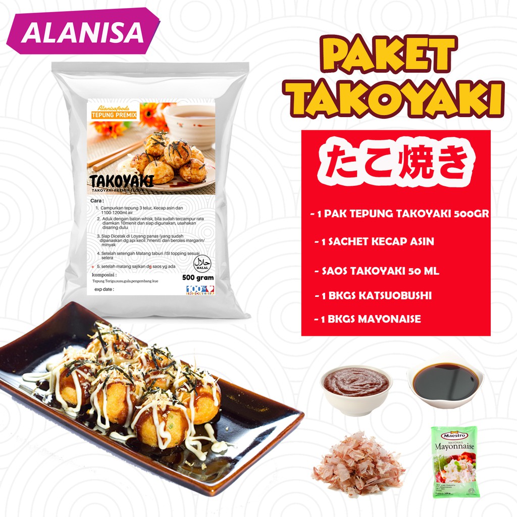 

PROMO !! PAKET TAKOYAKI LENGKAP