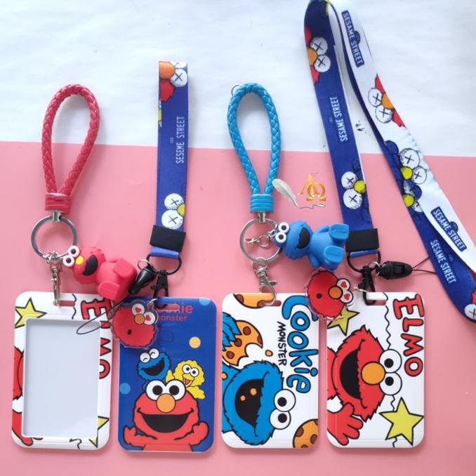

Tempat Kartu Unik / Card Holder Gantungan Kunci Sesame Street Imut Terlaris