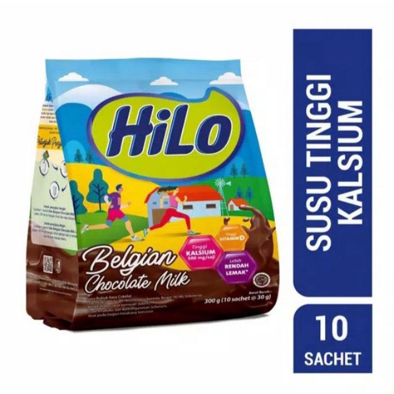 

HiLo Active Belgiun Chocolate 10 sachets × 30g