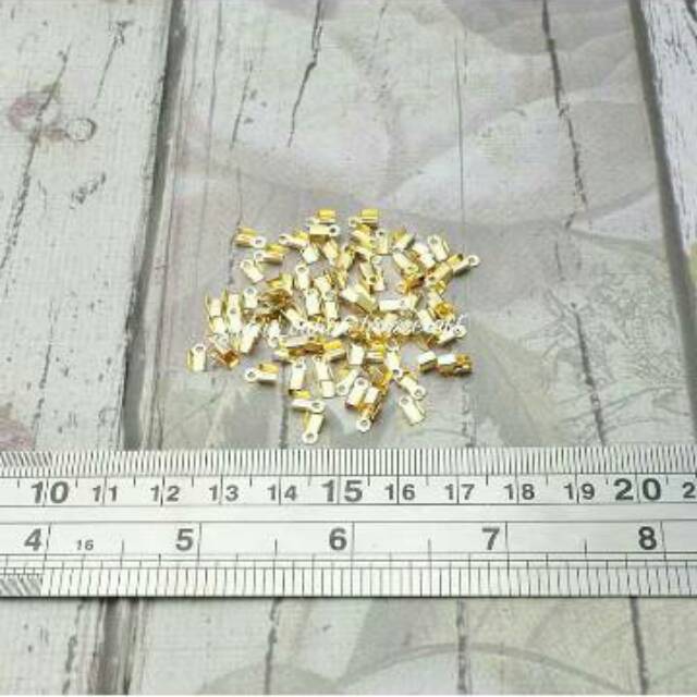 Klep Penjepit Kecil 3mm Silver dan Gold