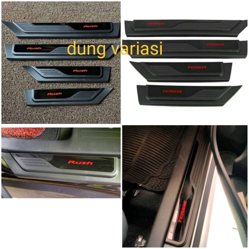 sillplate samping all new Rush terios 2018-2022 Gr Sport model exclusive jsl