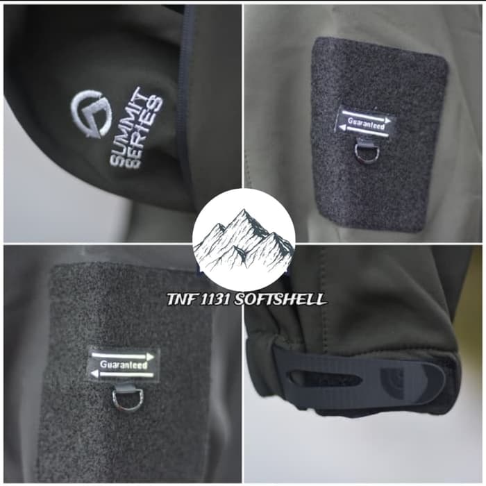 TNF Softshell 1121 Jaket Gunung Outdoor Waterproof Polar #thenorthface