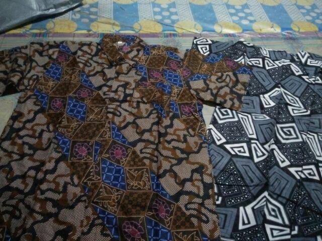Kemeja Batik Pria/hem Batik Pria/baju Batik Modern Pria Ii Motif Abri Ii Pbi