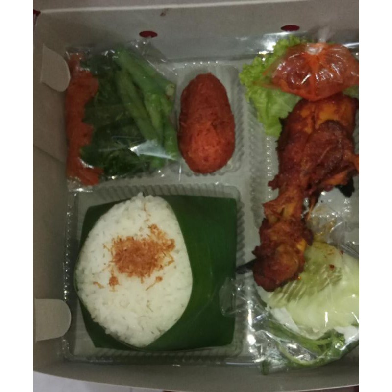 

paket nasi ayam bakar
