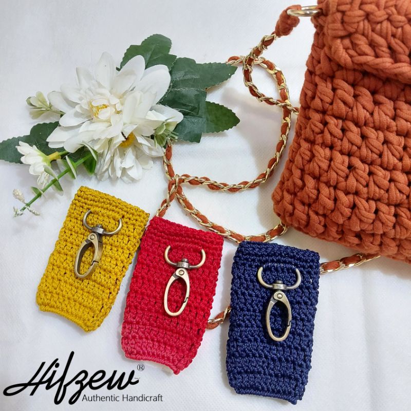 Hand Sanitizer Holder 50ml by Hifzew Handicraft / Holder handsanitizer / Holder rajut
