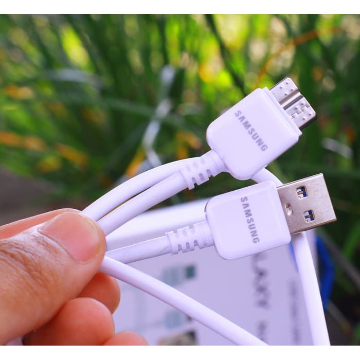 KABEL DATA SAM NOTE3 ORI - WHITE