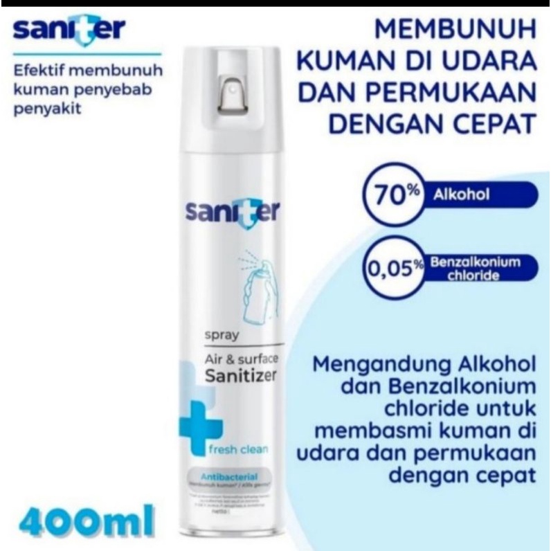 SANITER SPRAY 400 ML