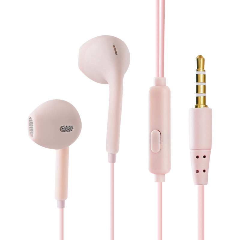 Earphone In-Ear Tws U19 Subwoofer 3d Bentuk Macaron Dengan Kabel Jack 3.5mm