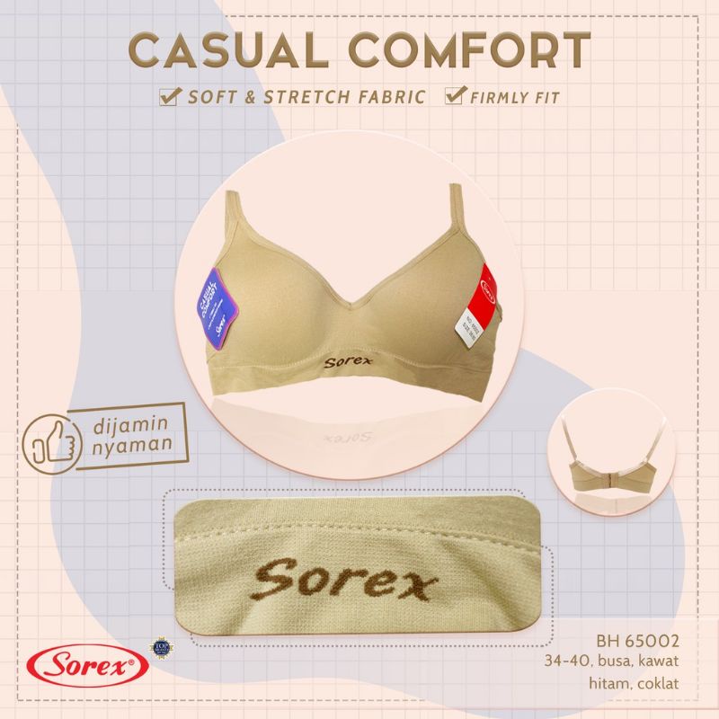 Bra Sorex 65002 Bh Kawat Sorex