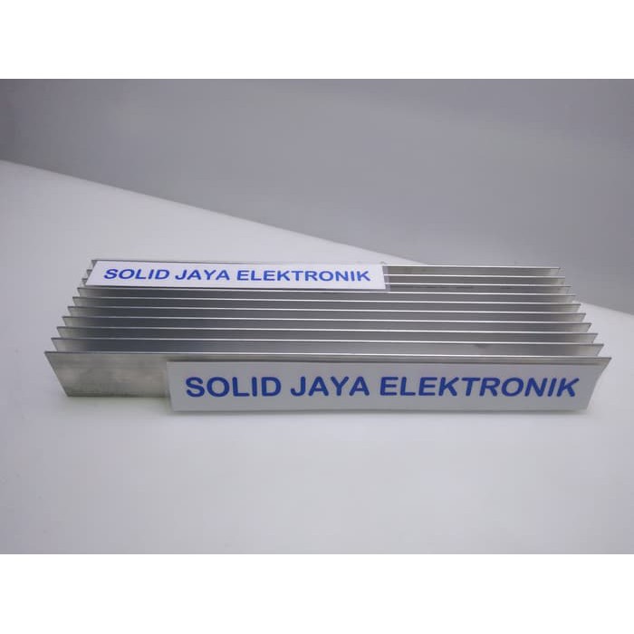 Heatsink 10 Sirip 30 CM / Heatsink Pendingin 30CM 10 Sirip - Tebal / Heatsink Heatsing Elektronik