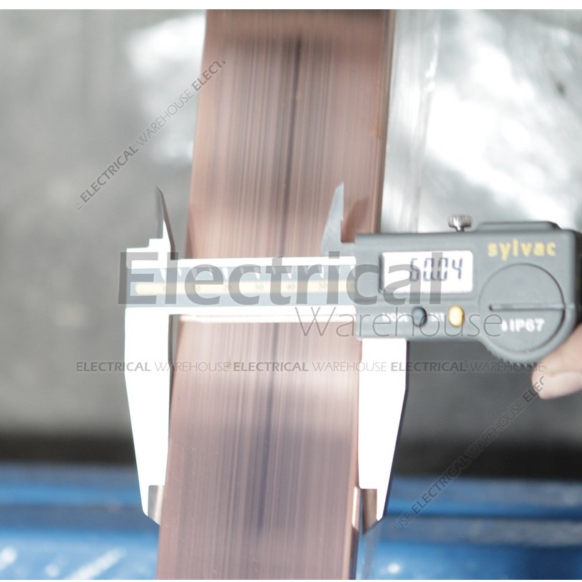 RAIL COPPER RC BUSBAR IMPORT 10x60mm 4 Meter ... PLAT TEMBAGA 10x60 10 x 60 mm ...