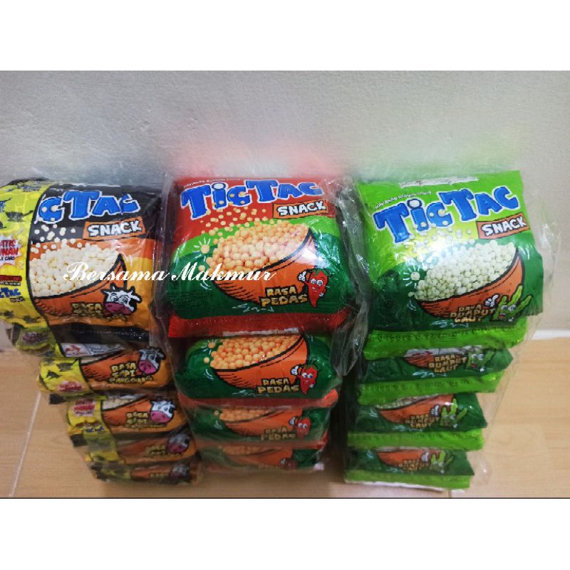 

TicTac Snack 10 bks @ 14 gram tik tak