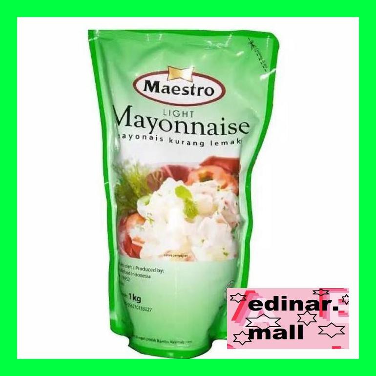 

50Siusbu Maestro Mayonaise Pouch 1Kg Bud050S