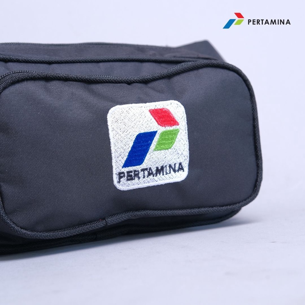 tas pinggang spbu pertamina