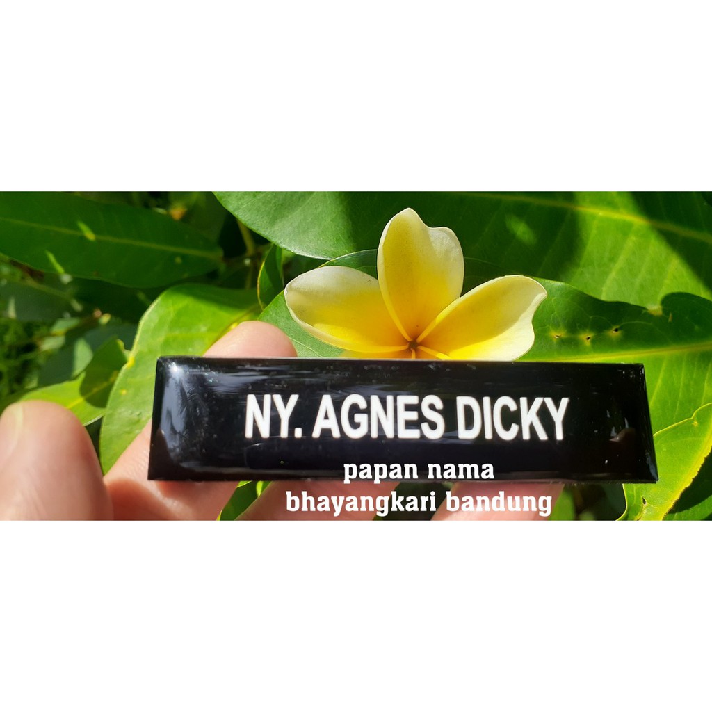 

Nametag, Papan Nama Dada, Bhayangkari, Persit, Magnet