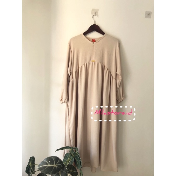 MIDI DRESS AIRFlOW CRINKLE POlOS WARNA2 SOFT/MIDI DRESS TERBARU/MIDI DRESS TERMURAH KEKINIAN/VIRAl/C