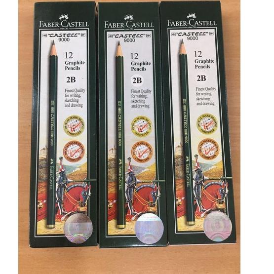 

<SuN ❤> PENSIL 2B FABER CASTELL ( 12 pcs ) /Asli diskon