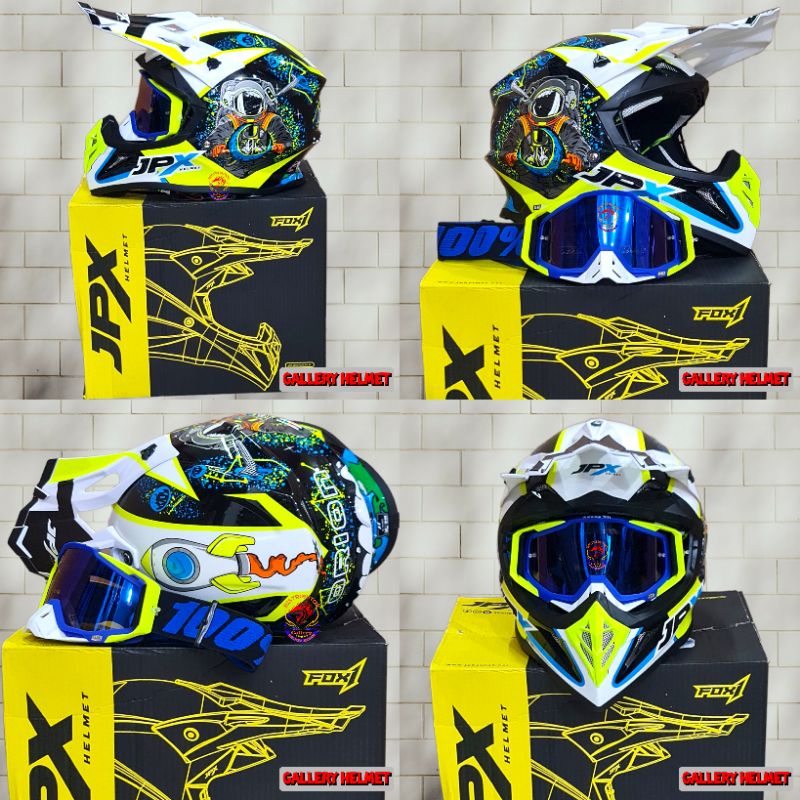 HELM CROSS JPX ORIGINAL SPESIAL EDITION #1 GALLERY HELMET MEDAN