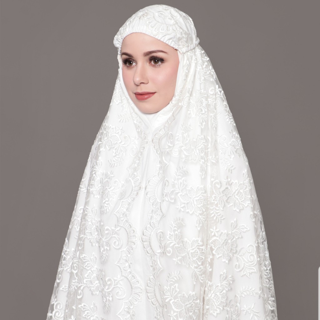 MUKENA BORDIR TULLE PREMIUM MEWAH ELEGAN. MUKENA SESERAHAN. MUKENA LEBARAN SPECIAL