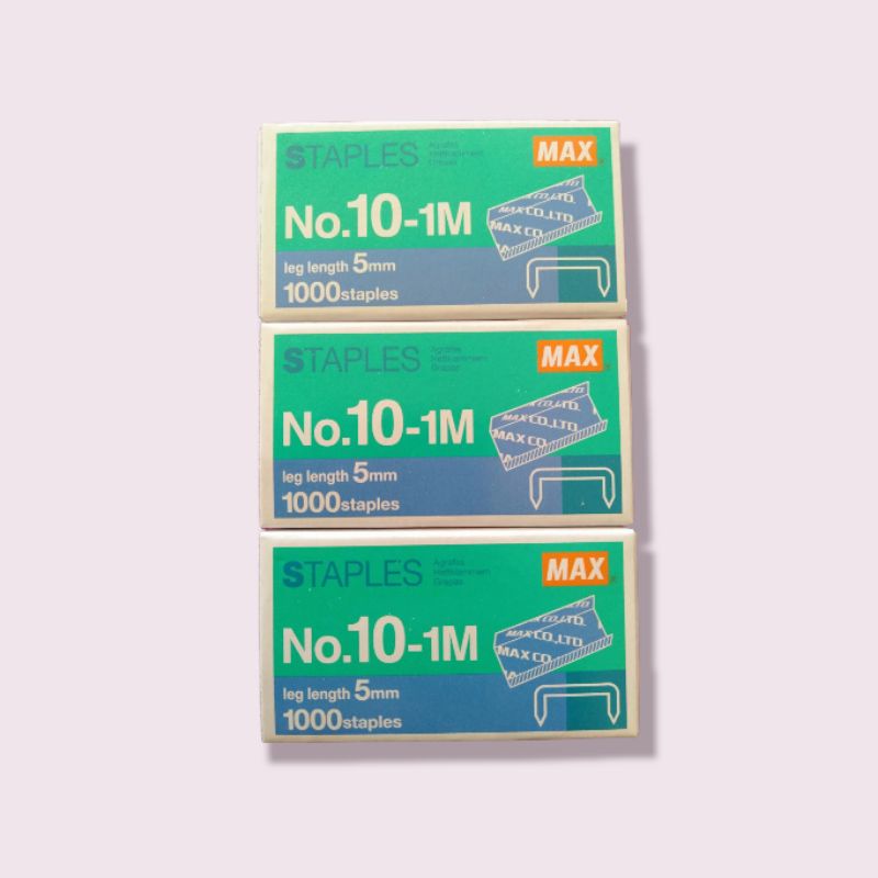 

Isi staples max no 10