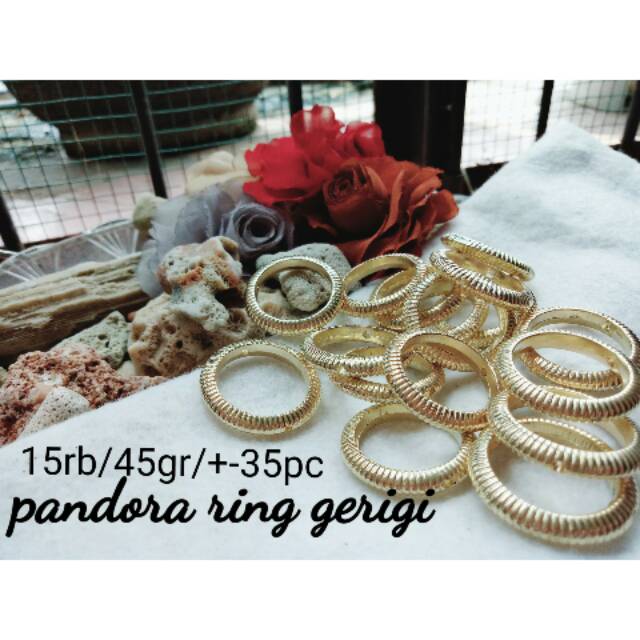 pandora gold/pandora bulat/bahan craft/bahan bros