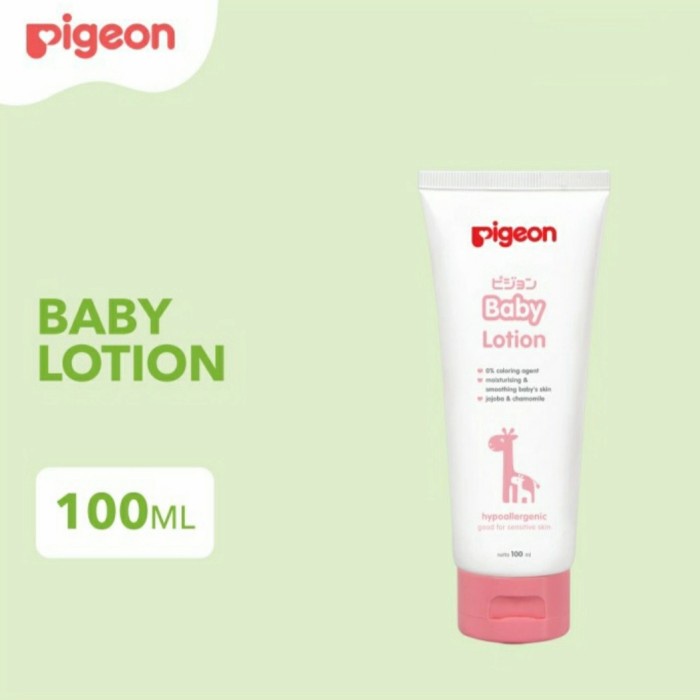 PIGEON Baby Lotion 100ml Losion Bayi Pelembab Kulit Bayi