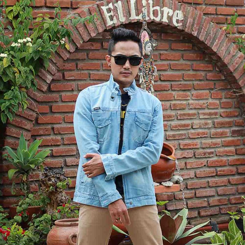 Jaket denim pria / Jaket jeans dilan distro super premium original