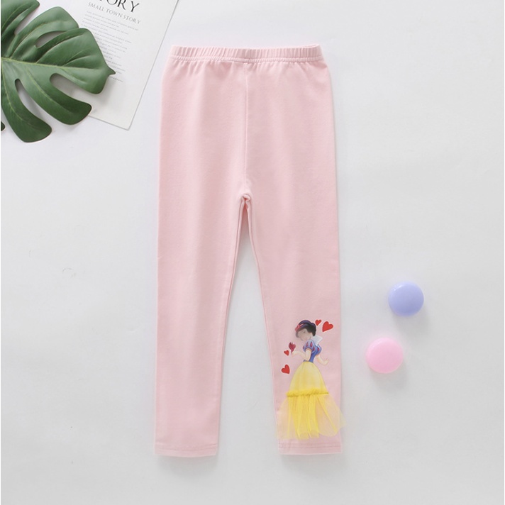 babyfit [3-8thn] celana legging PRINCES TUTU celana panjang anak cotton import qk-0904r