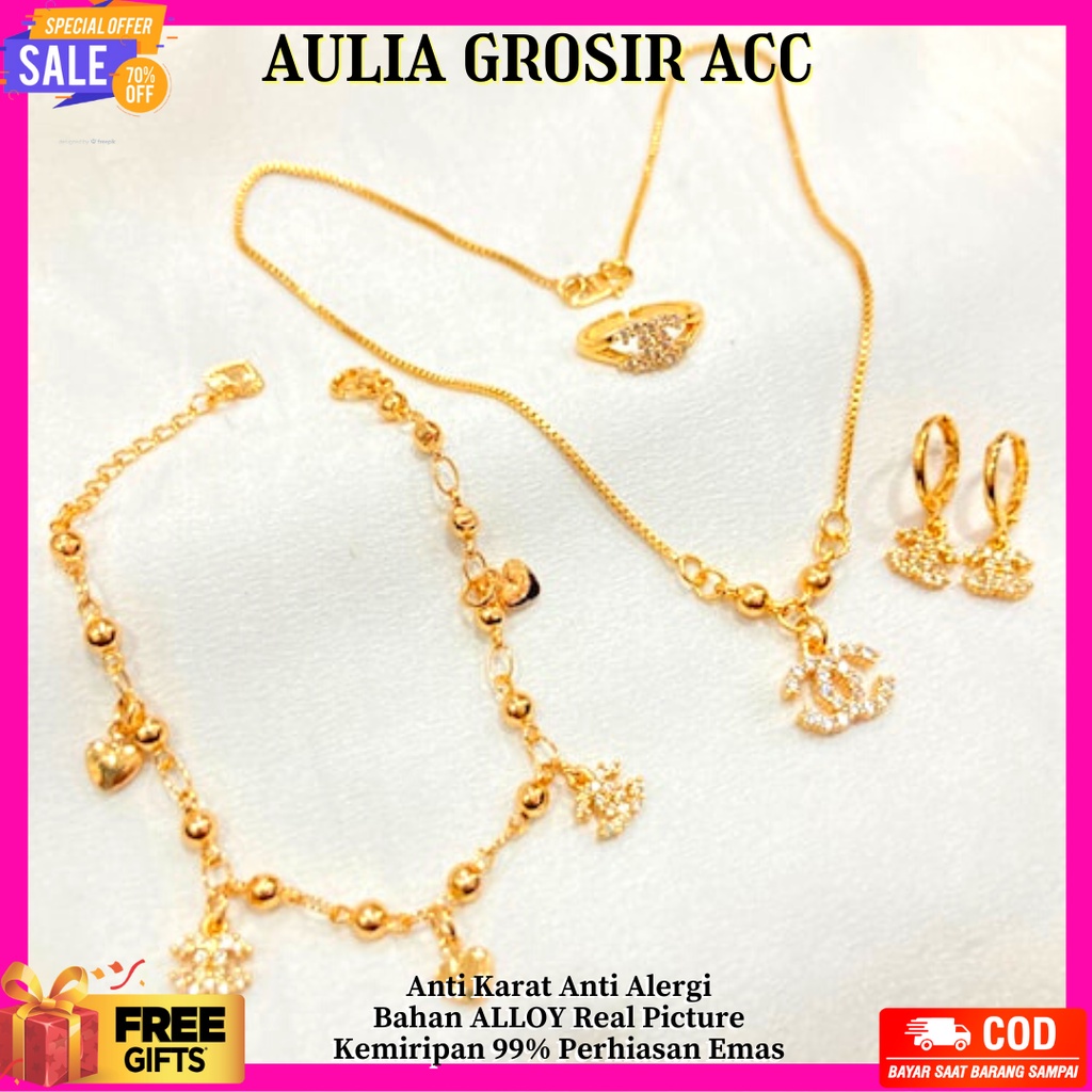 Titanium Perhasan Anak Titanium Perhiasan Anak Perhiasan Wanita Titanium Set Perhiasan Set SPA 31