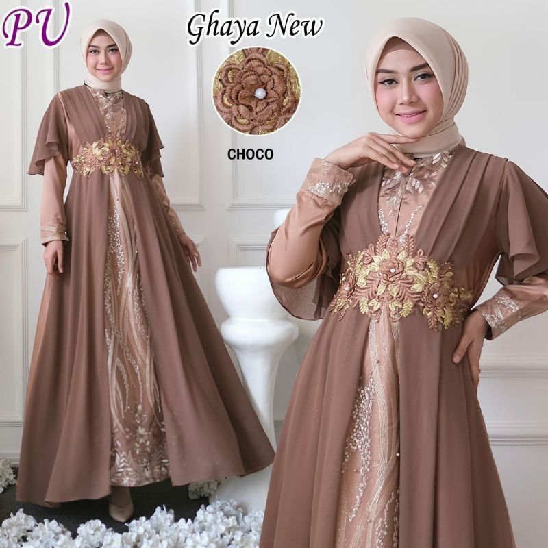 GAMIS GHAYA pesta mewah gamis lamaran wisuda bridemaid