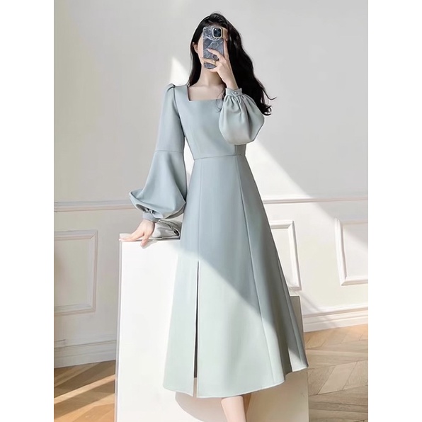 Dress Midi Fashion Polos Wanita M51